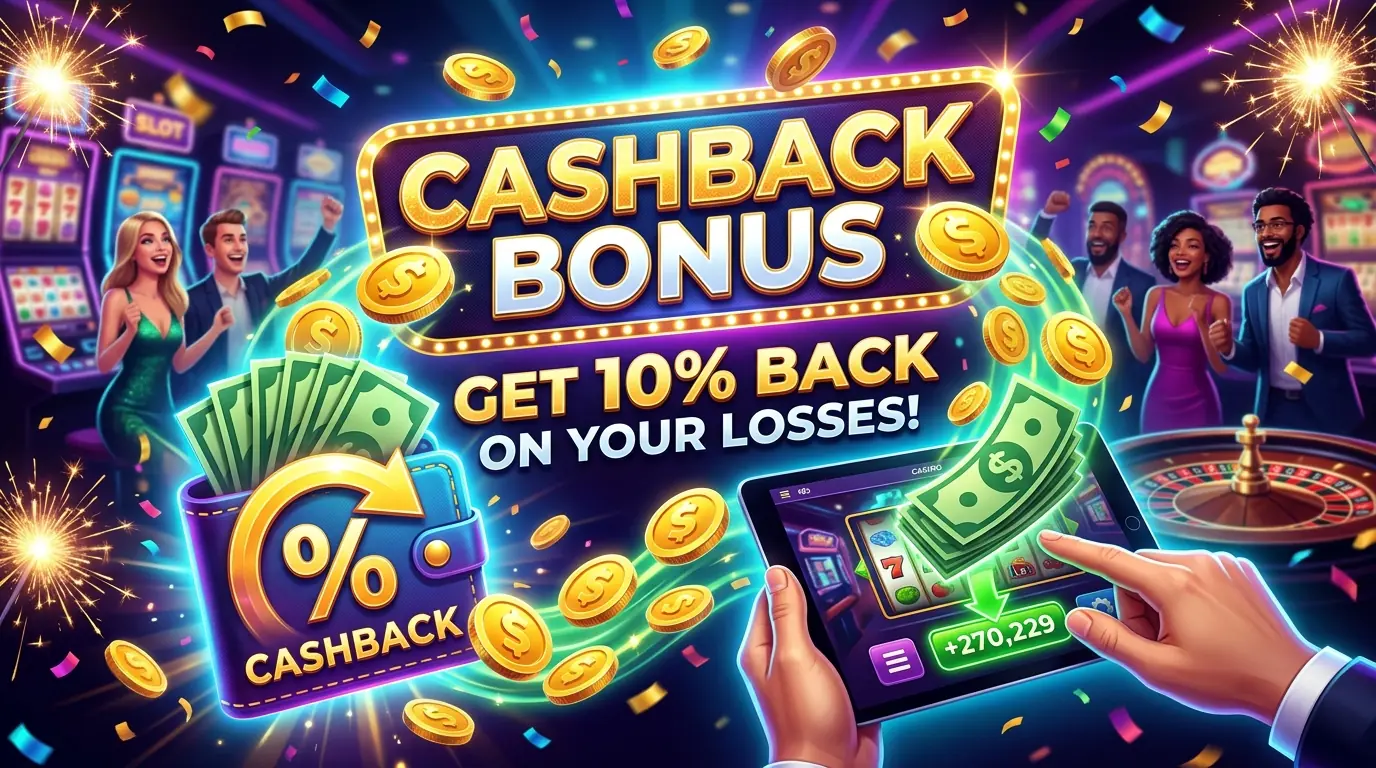 Swift casino cashback bonus