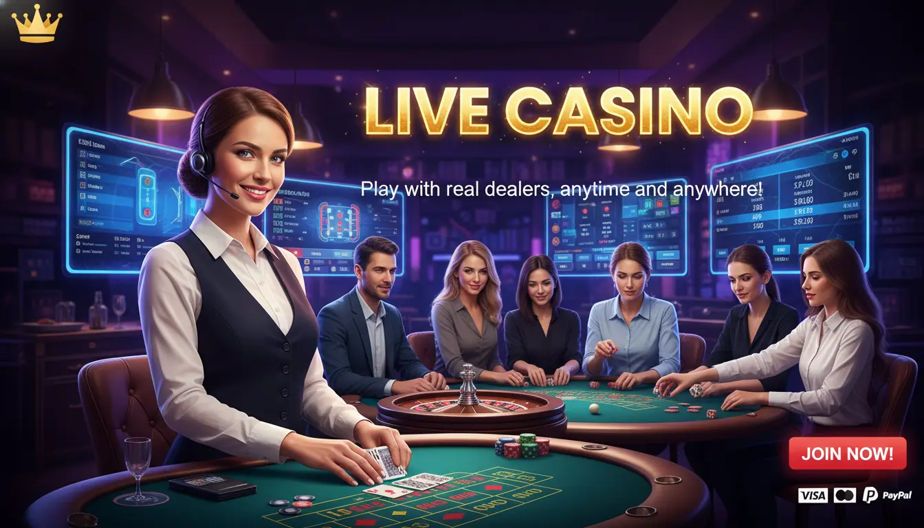 Live casino på Swift casino